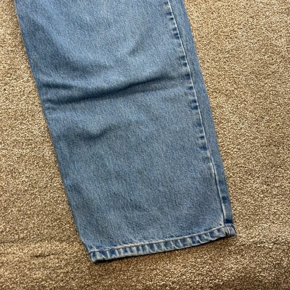 Levis 550 Mens 42x30 Relaxed Fit Jeans Blue Denim Straight Leg Medium Wash Y2K